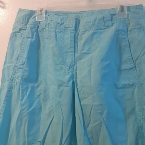 Women's 7 Pocket Blue Capris Reitmans size 11 - Picture 2 of 13